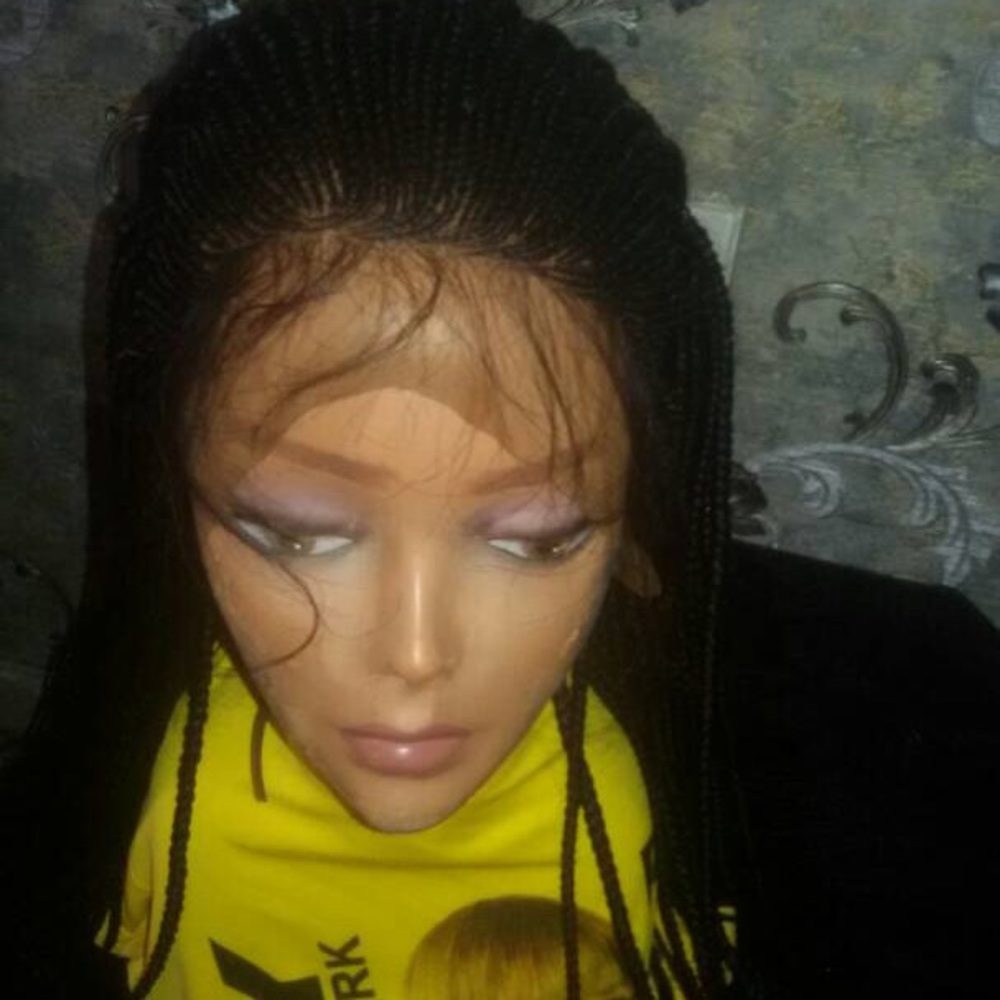 Hand braided cornrow wig - Picture 2 of 5